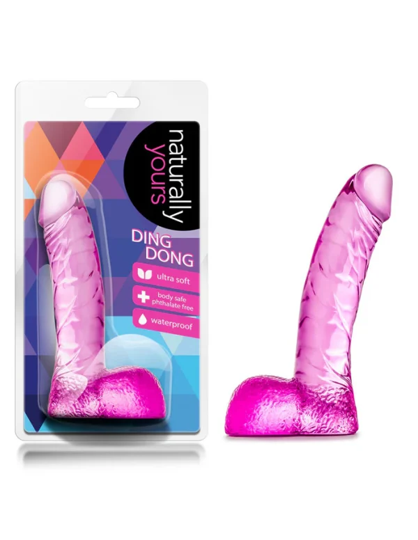 Dildo Ding Dong 6'' Pink